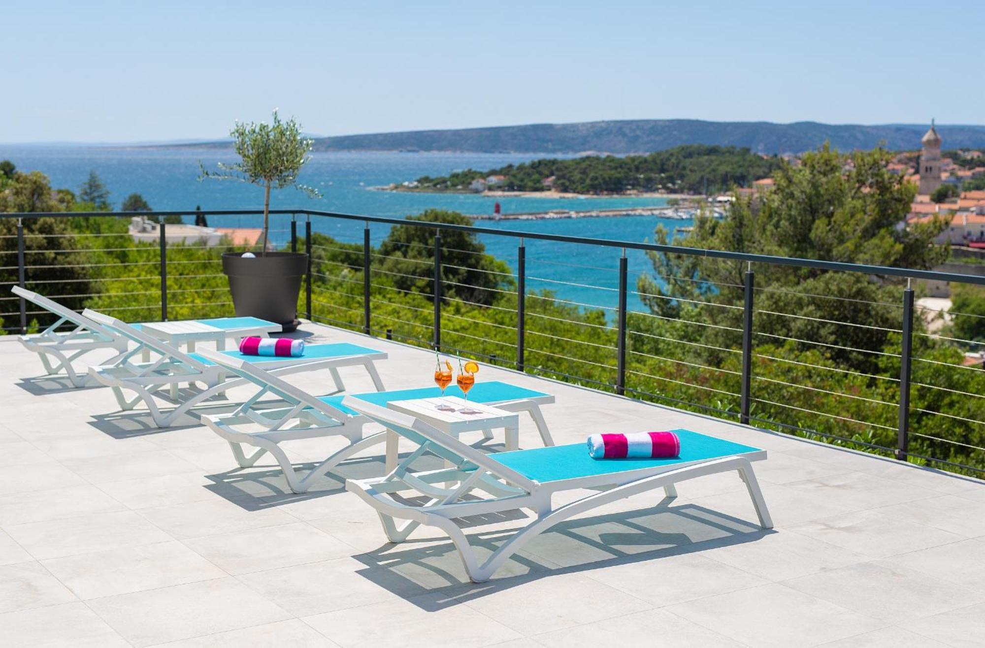 Unique Apartment With Private Pool Krk Town Eksteriør bilde